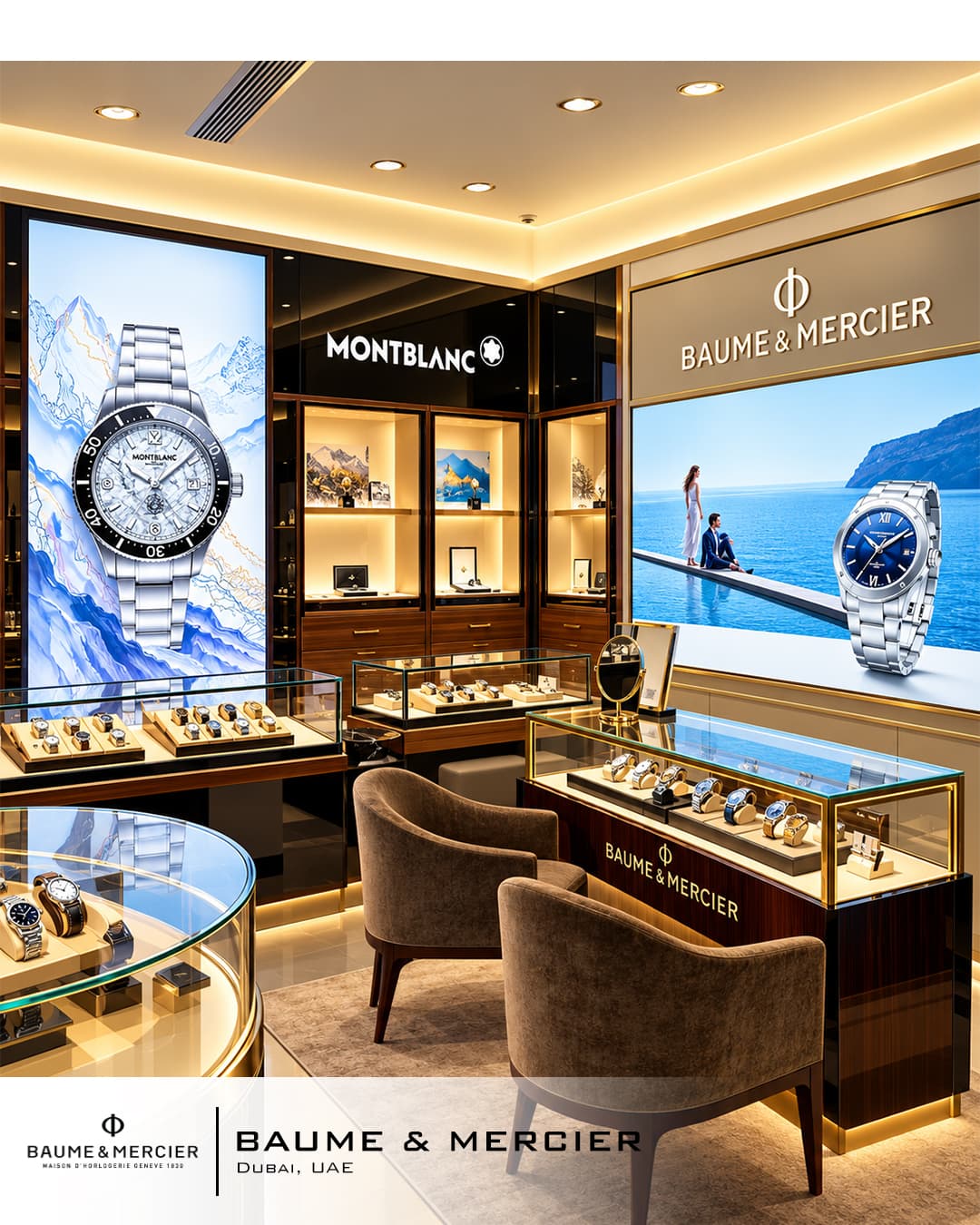 Baume & Mercier Architectural Lighting Project