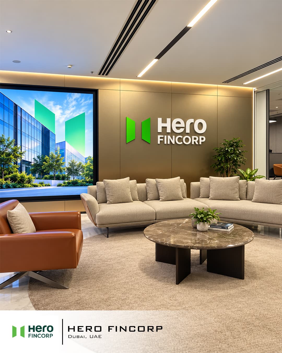 Hero Fincorp Commercial Fit-Out Lighting