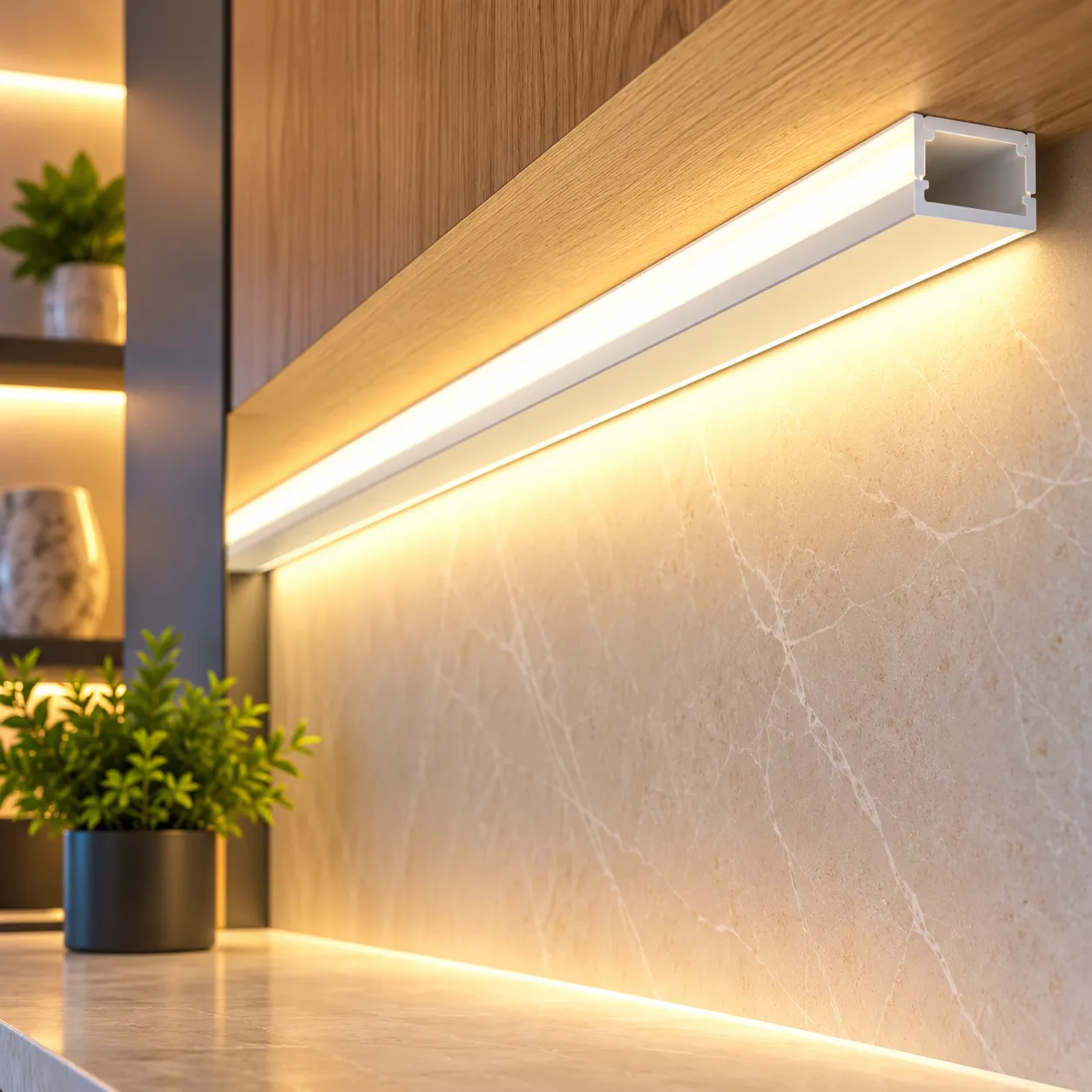 LED Aluminum Profile detail shot 2