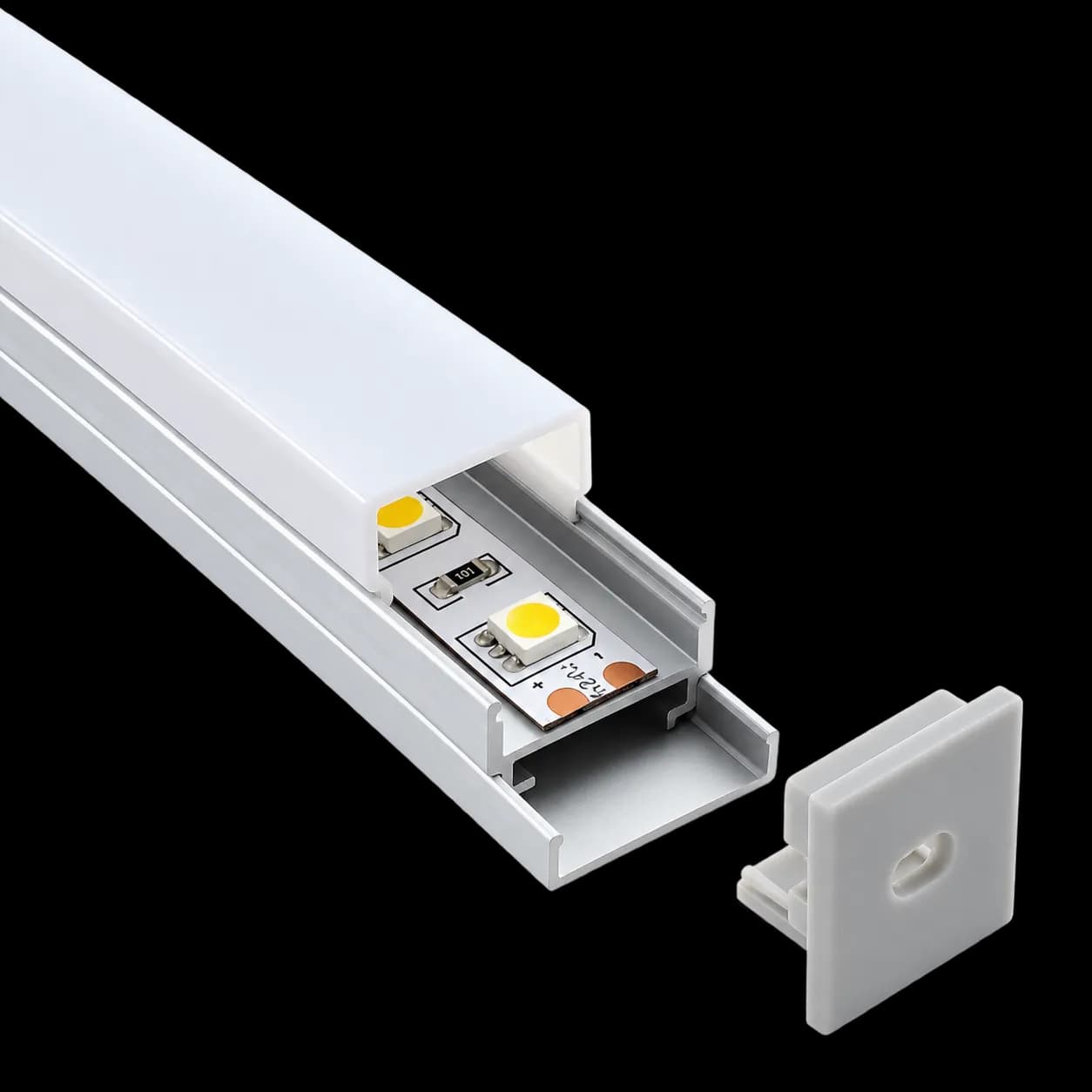 LED Aluminum Profile detail shot 1