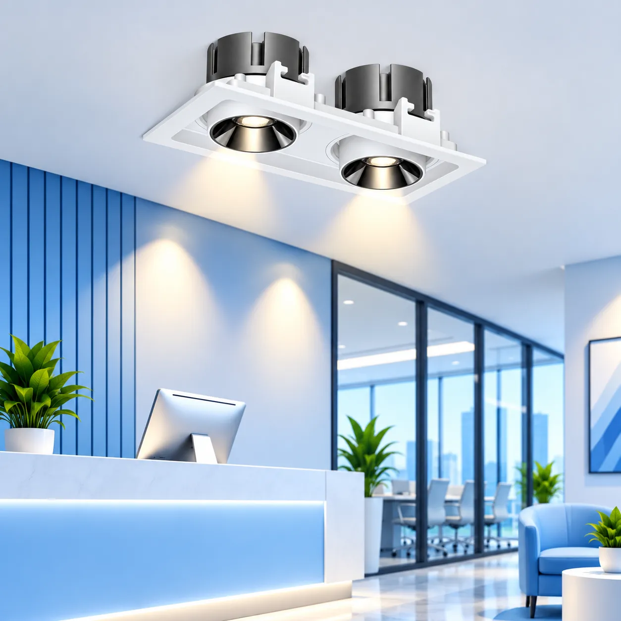 LED Downlight detail shot 2