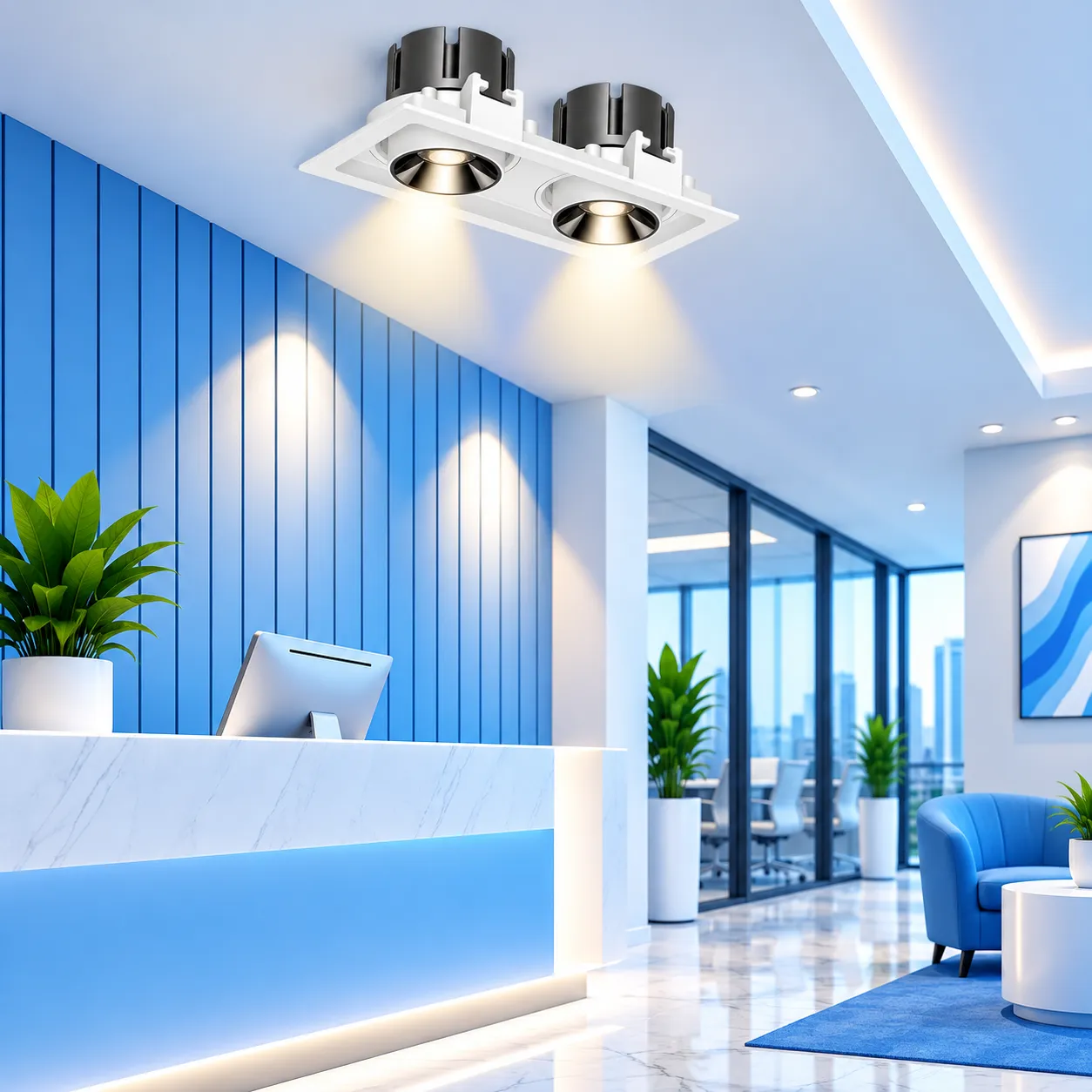 LED Downlight detail shot 2