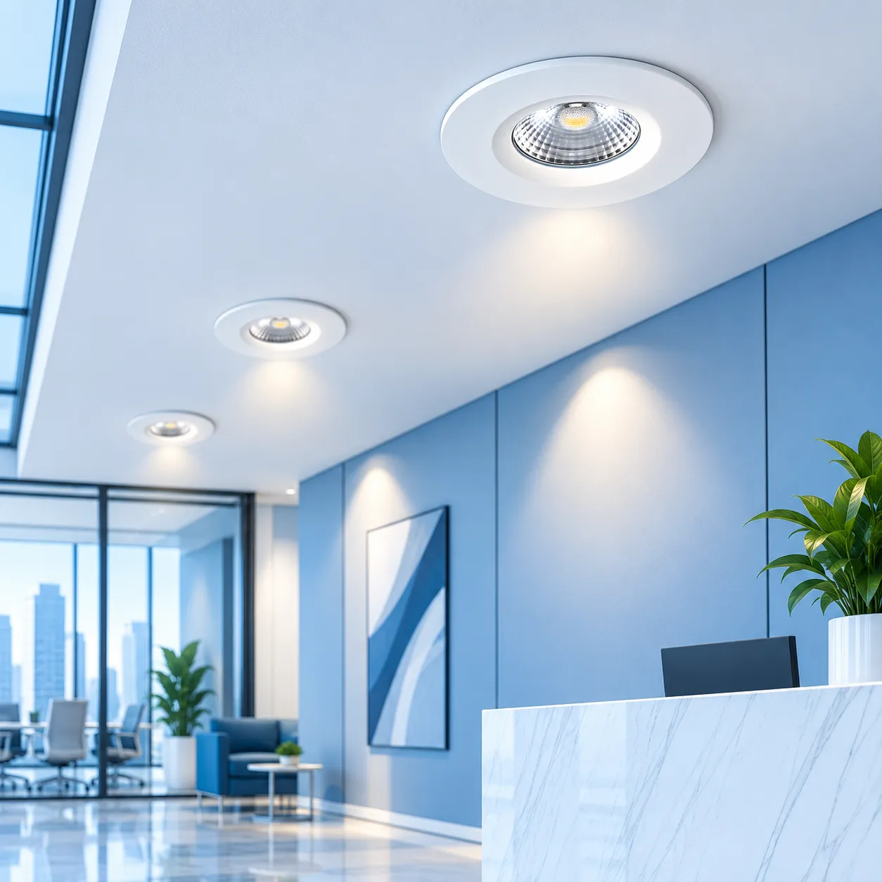 LED Downlight detail shot 2